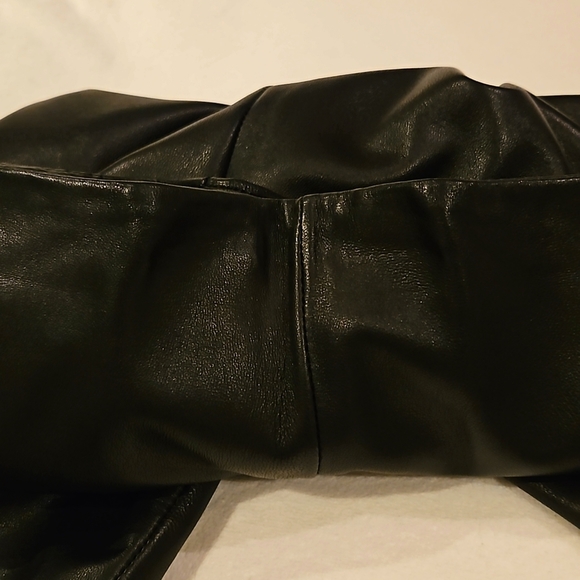 DANIER - Italian Leather Black pants size 4 - Picture 10 of 15